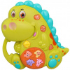 Hudobná hračka MaDe Piánko dinosaurus so svetlom, hudbou a zvukom 14,5 x 4 x 14,5 cm (8590756156943)