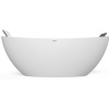 Hoesch Namur voľne stojaca vaňa 150x70 cm oválne biela 4405.013305