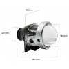 Projektorové šošovky Bi-Xenon Bi-Halogen H7 Hella Q5