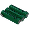 Beltrona 3AA1500 akupack - sada nabíjacích batérií 3x mignon (AA) spájkovacia špička v tvare Z Ni-MH 3.6 V 1500 mAh; BELNIMH3AA1500HBG