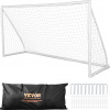 VEVOR Futbalová bránka PVC 371 x 121,5 x 183 cm
