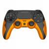 Bezdrôtový ovládač pre SONY PS4 PS3 PC ANDROID YAXO Hornet Fury oranžový