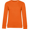 B&C | Inspire Crew Neck /women, Dámska mikina, oranžová pure, XL