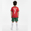 dresyonline Dres Ronaldo Portugalsko komplet červený 128