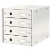 Leitz Click&Store box 4 zásuvky biely