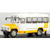 Start Scale Models - KAVZ-3270, autobus, bílo-žlutý, 1/43