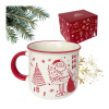 Vianočný keramický hrnček 350 ml + darčeková krabička, KB14