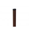 Plotový stĺpik 60x40 mm HNEDÁ výška 220 cm