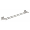 Grohe QuickFix Start Cube Dvojitý držiak na uteráky, supersteel 41104DC0-GR