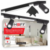 Magnetické lištové osvetlenie sada 2x lišta 1m 5x LED reflektor lampa