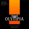 Olympia AGS570 (Struny pre akustickú gitaru .010)