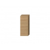Jika Cubito - Stredná plytká skrinka, 320 mmx150 mmx810 mm – dvere ľavé, farba dub H43J4241105191