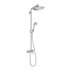 Hansgrohe Croma Select S, Showerpipe 280 1jet s pákovou batériou, chrómová, HAN-26791000