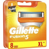 Gillette Fusion5 Náhradné hlavice / Žiletky do holiaceho strojčeka ostré 8 ks