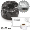 Štítky AltPrint[Dymo] LW Standard - permanentní, 13x25, 1000ks