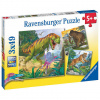 Ravensburger Dinosauři a čas 3 x 49 dielov