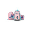 oxybag školský ruksakový set 3‑dielny OXY GO Butterfly Pink