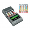Nabíjačka Charge Manager 410 + 4x AA a 4x AAA NiZN