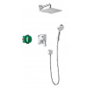 Hansgrohe Crometta - Sprchový set E 240, s batériou Logis pod omietku, chróm 27957000