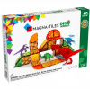 Magnetické kocky Magna-Tiles Magnetické kocky Magna Tiles Dino World 40 el. 40