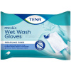 Tena Wet Wash Gloves vlhčené rukavice na umývanie, neparfumované, 8 ks 8 vlhčených rukavíc