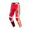 Kalhoty RACER PORTL, ALPINESTARS (červená/oranžová/světle šedá, vel. 32)