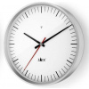 Rádiom riadené nástenné hodiny Vida 24 cm biele