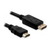 Adaptér Delock 82587 čierny 2 m (DL82587)