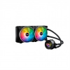 ADATA XPG vodní chlazení XPG LEVANTE X 240, ARGB, AM5, LGA1851, černá LEVANTEX240-BKCWW