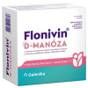 Galenika Flonivin D-Manóza (+ Baza čierna + Zinok + Vitamín C) 20 vrecúšok s práškom na prípravu nápoja
