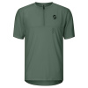 Scott Vertic Zip Tranquil Green | Pánske tričko Veľkosť: S
