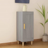 vidaXL Komoda sivý dub sonoma 34,5x34x90 cm spracované drevo