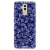 Silikónové puzdro iSaprio - Blue Leaves 05 - Huawei Mate 20 Lite