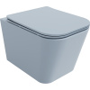Mexen Teo WC misa Rimless s pomaly padajúcim sedátkom, duroplast, Matná šedomodrá- 30854069