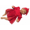 Dievčenské šaty - Mini Emilka Art Dress Veľkosť 68 (Šaty - telo s vianočnou kapelou 68)