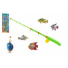 Teddies Hra - Ryby / Rybář magnetická - 5 ks a prut - 39 cm