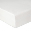 BABYMATEX Plachta Jersey s gumou Biela 60x120 cm