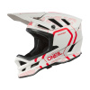 O´Neal přilba BLADE STRIKE bílá/červená XL (61/62 cm)