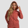 GymBeam Dámska mikina so zipsom Limitless Cinnamon SS