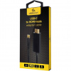 GEMBIRD USB-C to HDMI-male adapter 4K 60Hz 2m black A-CM-HDMIM-02