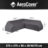Obal na rohovú sedaciu súpravu v tvare L, ROVNORAMENNÁ 275x275x90xh30/45/70 cm Aerocover