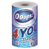 OOOPS Kuchynské utierky, 2-vrstvové, 200 útržkov, kotúčové, 