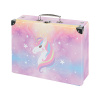 BAAGL A-33184 Rainbow Unicorn, skladací papierový kufrík, 32,5x10,5x26cm