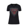 Dámske Tričko s krátkym rukávom GUESS SS CN STAR TRIANGLE TEE W3BI55J1314-JBLK – Čierna