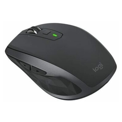 Logitech MX Anywhere 2S Graphite / Myš / bezdrôtová / Laserový senzor / Bluetooth / Darkfield / Unifying prijímač (910-006211)