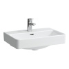 LAUFEN Pro S Compact závesné umývadlo s otvorom, s prepadom, 550 x 380 mm, biela, H8189580001041