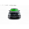 Maxton Design spoiler pod přední nárazník ver.2 pro Škoda Octavia RS Mk4 Facelift, černý lesklý plast ABS, Liftback / Combi SLEVA 5%