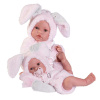 Antonio Juan Realistická bábika bábätko s celovinylovým telom 42 cm Erika 50419