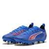 Puma Ultra 5 Pro Juniors Firm Ground Football Boots Blue/White 4 (37)