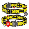 WAUDOG obojek nylonový DC Batman logo Fastex QR
